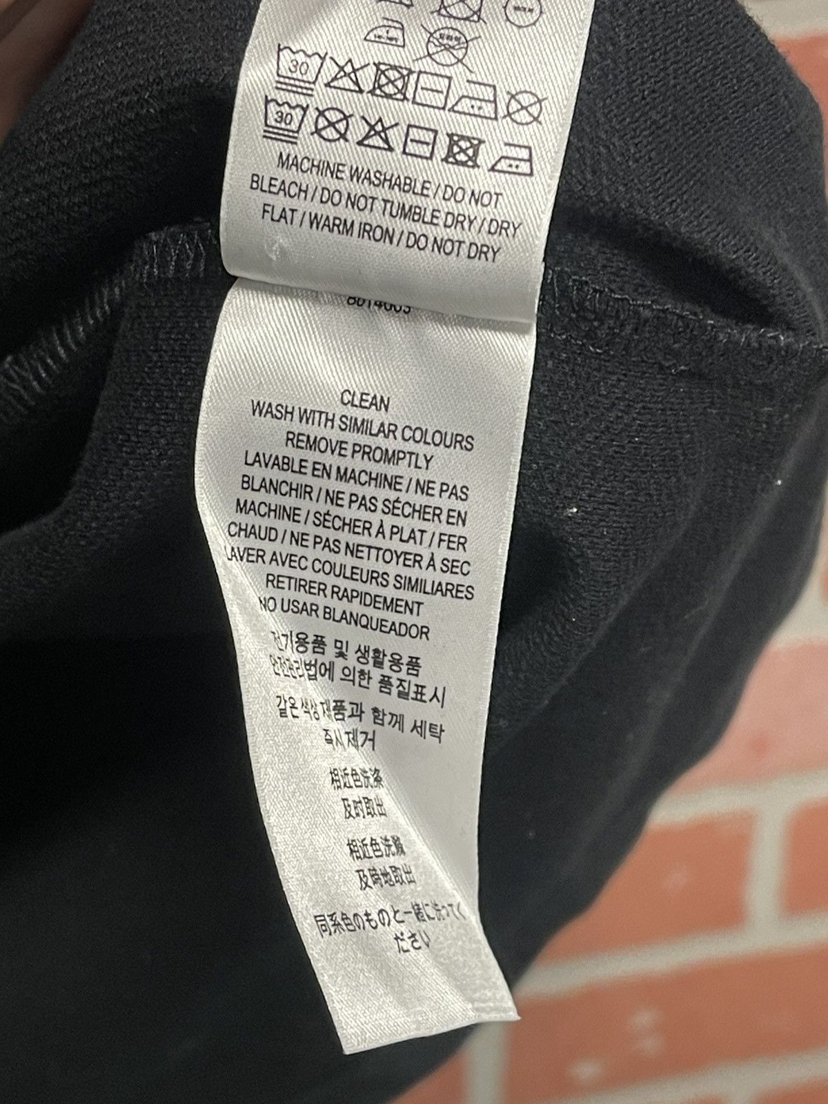 Burberry Size XXL - Burberry Men’s Black Polo T-Shirt Button Collar Size US XXL / EU 58 / 5 - 9 Thumbnail