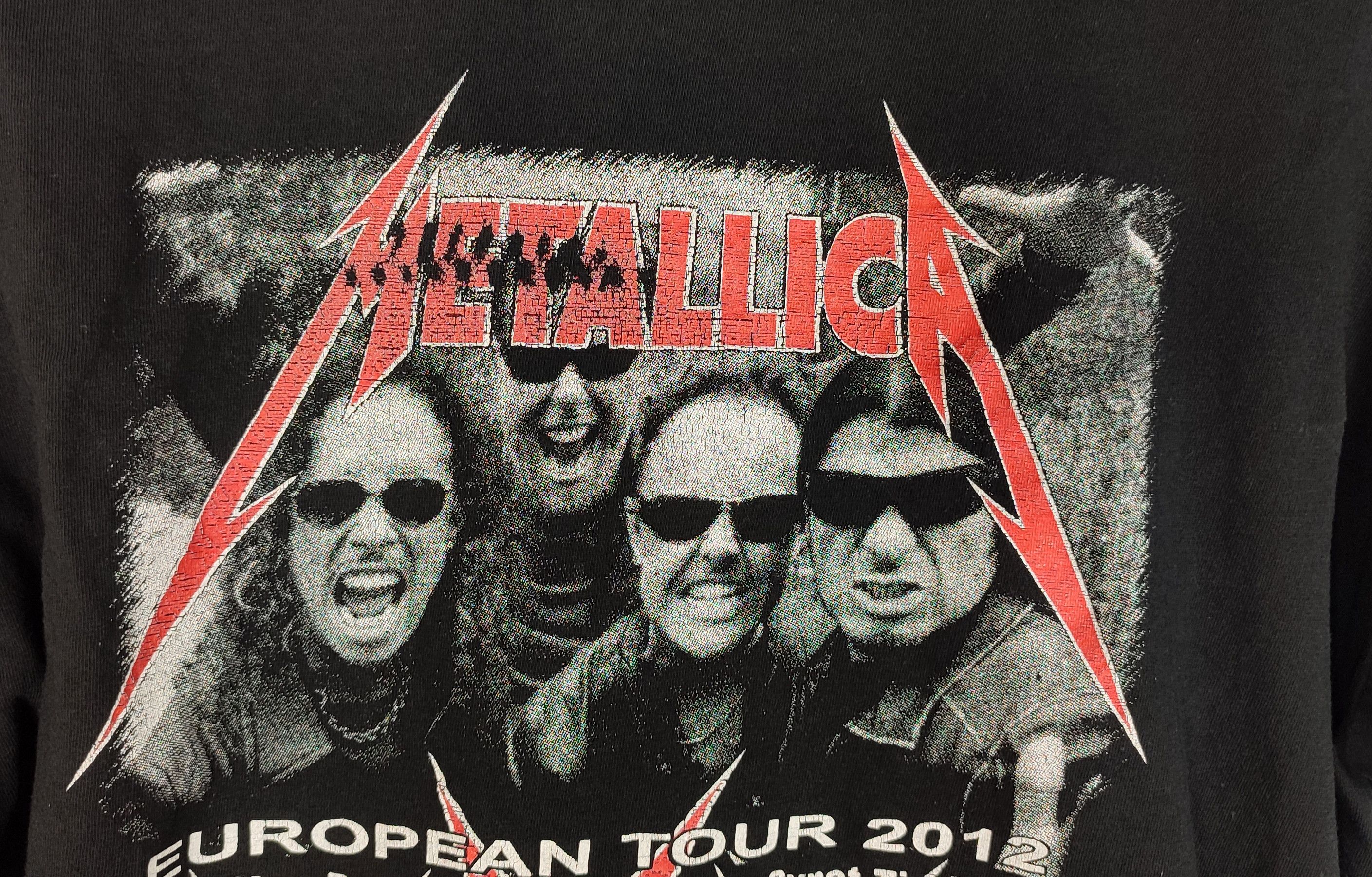 Band Tees 🔥 Metallica 🔥 Band Tee European Tour 2012 T-shirt Size US L / EU 52-54 / 3 - 7 Thumbnail