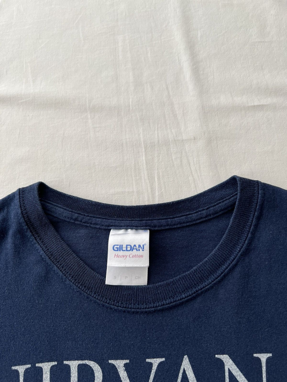 Band Tees Vintage 2013 Nirvana Grunge Rock Band Navy T-shirt Size US S / EU 44-46 / 1 - 13 Thumbnail