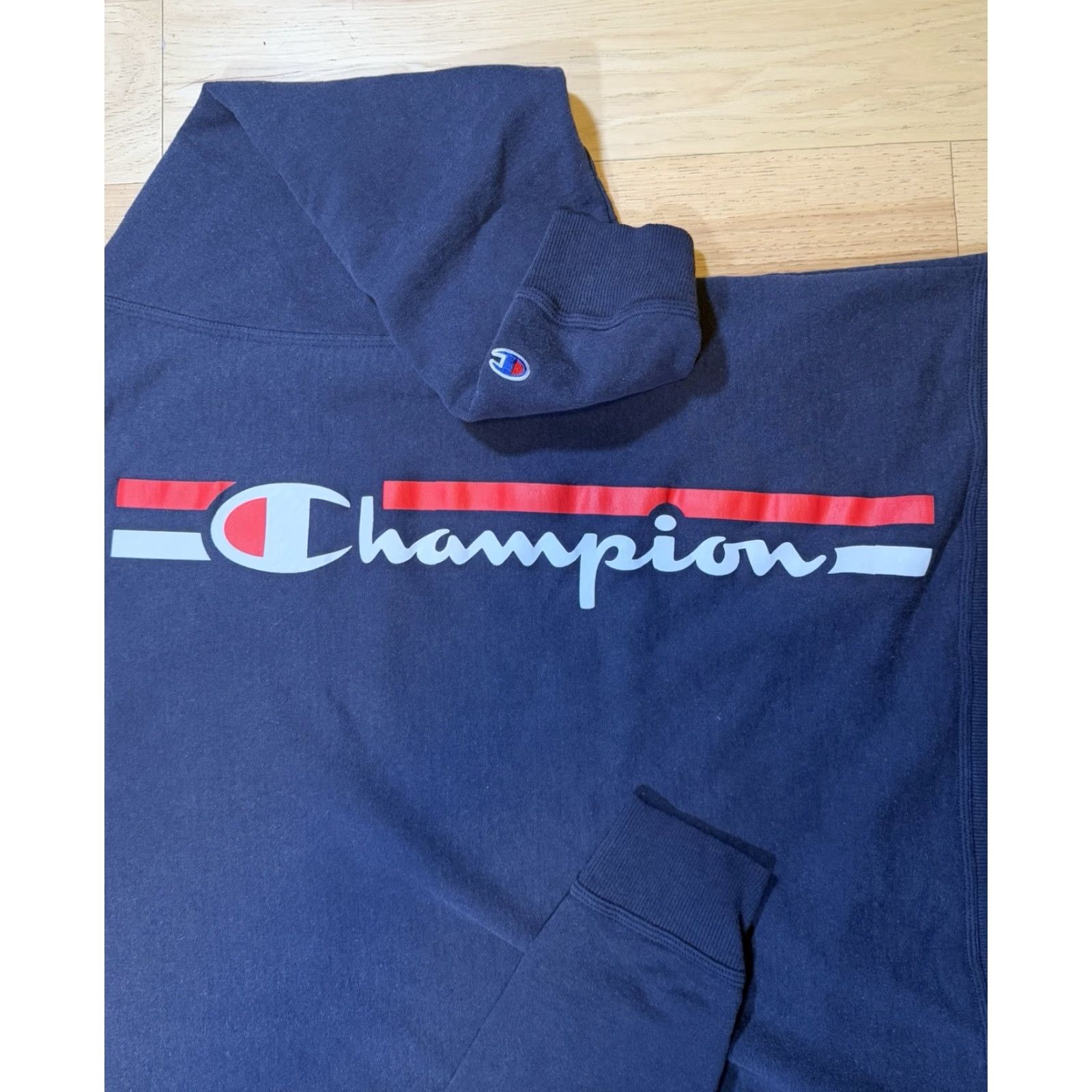 Champion VTG Champion Sweater Men’s Large Black Crewneck Pullover Size US L / EU 52-54 / 3 - 2 Thumbnail