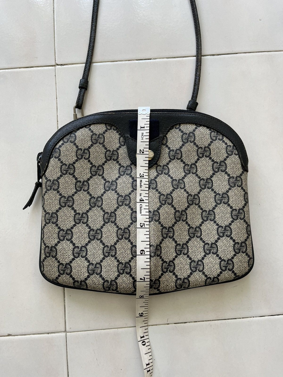 Gucci Gucci GG Supreme Web Sherry Line Shoulder PVC Size ONE SIZE - 20 Thumbnail