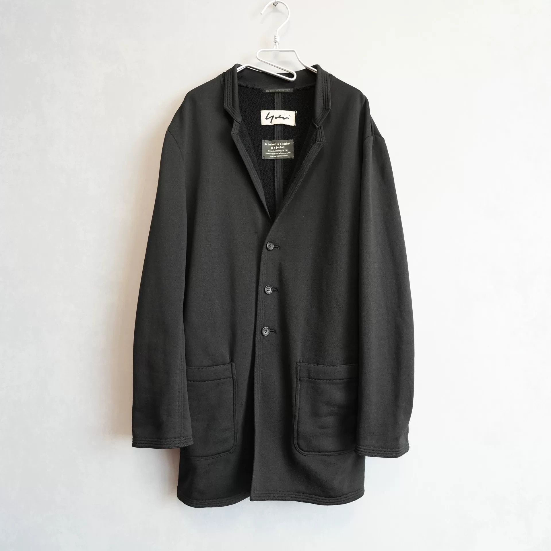 Yohji Yamamoto Yohji Yamamoto Double-Sided Belt Jacket Size US M / EU 48-50 / 2 - 1 Thumbnail