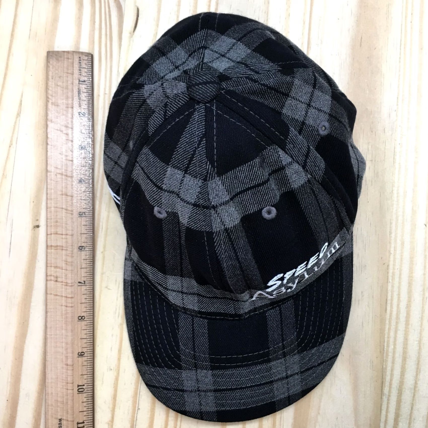 Vintage Flexfit Speed Asylum Pennzoil Baseball Cap Mens Black L-XL Embroidered Logo Size ONE SIZE - 4 Thumbnail