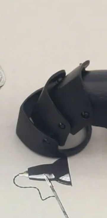 Jewelry Black Color Armor Knuckle Metal Ring Size ONE SIZE - 3 Thumbnail