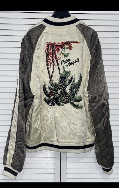 Palm Angels Palm Angels Upsidedown Palm Sukajan Jacket Size US S / EU 44-46 / 1 - 2 Thumbnail