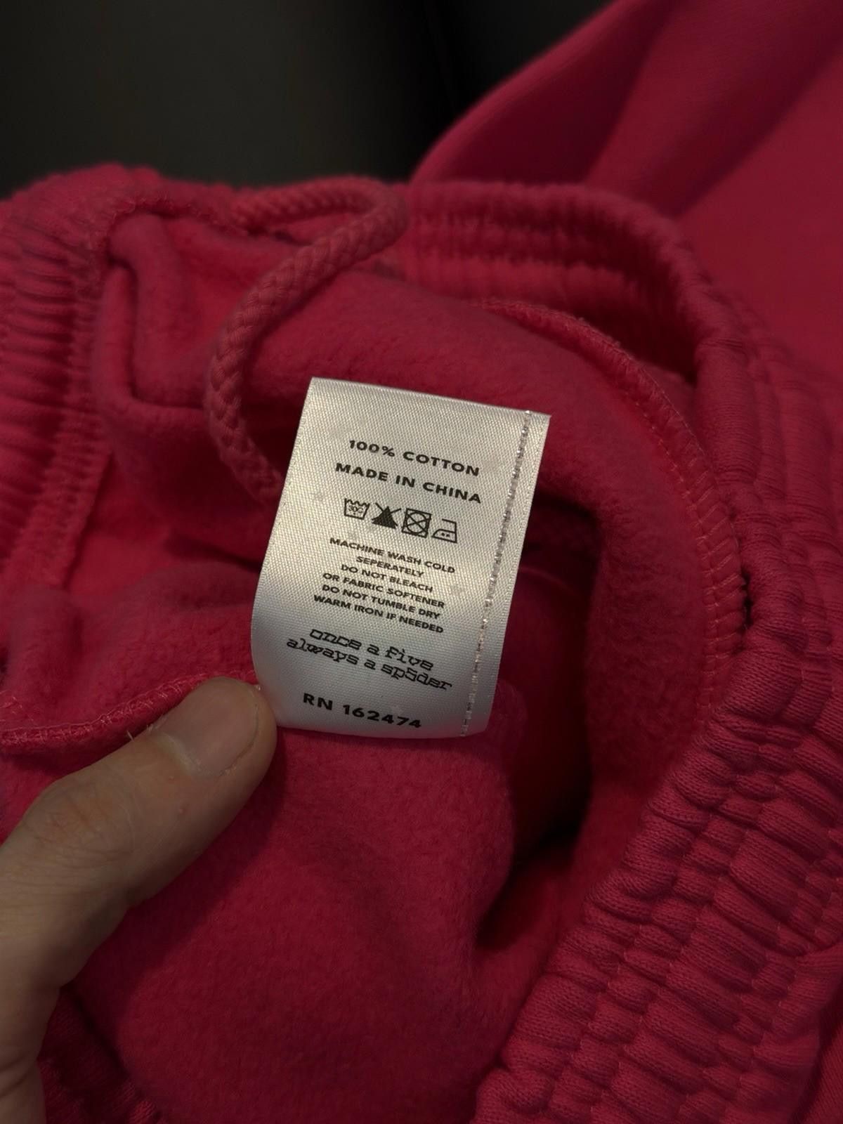Sp5der Size S - Sp5der Worldwide Pink Sweatpants Spider Size US 30 / EU 46 - 10 Thumbnail