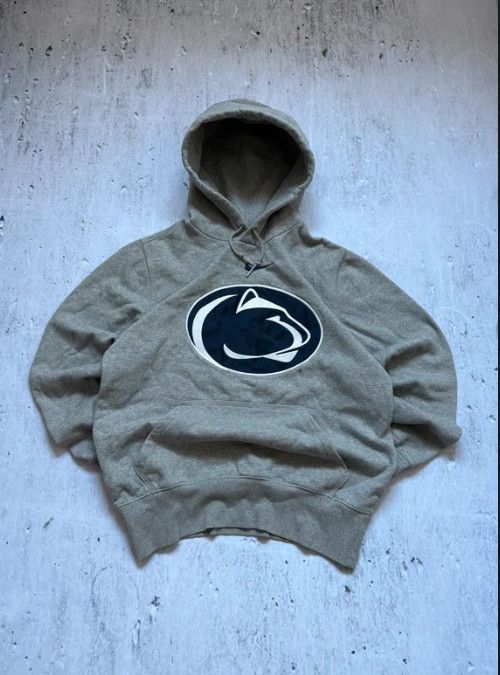 Nike Nike Penn State University Hoodie Gray College Vintage Y2K Size US S / EU 44-46 / 1 - 2 Thumbnail