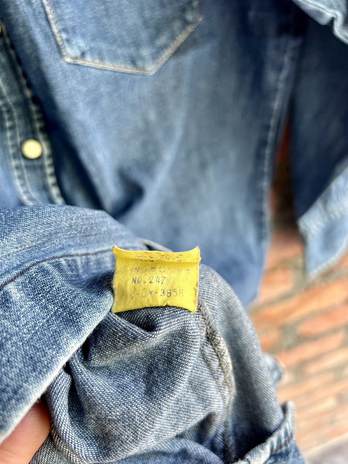 Japanese Brand Vtg John Bull ‘Work Master’ Snap Button Denim Shirts Size US M / EU 48-50 / 2 - 7 Thumbnail