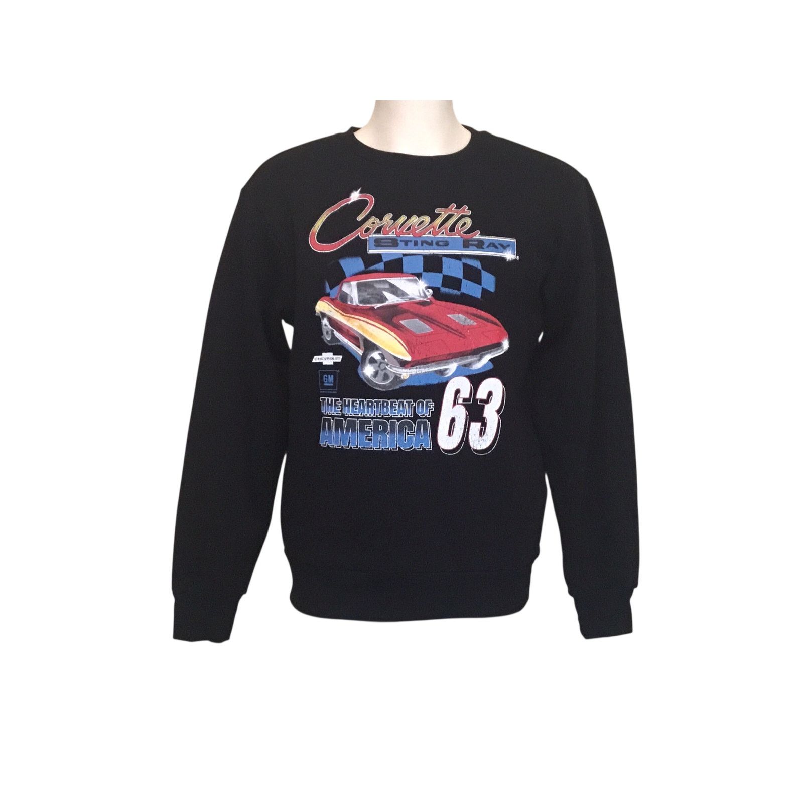 Other Corvette 1963 StingRay Sweatshirt GM Brand Small NWT $45.00 Size US S / EU 44-46 / 1 - 2 Thumbnail