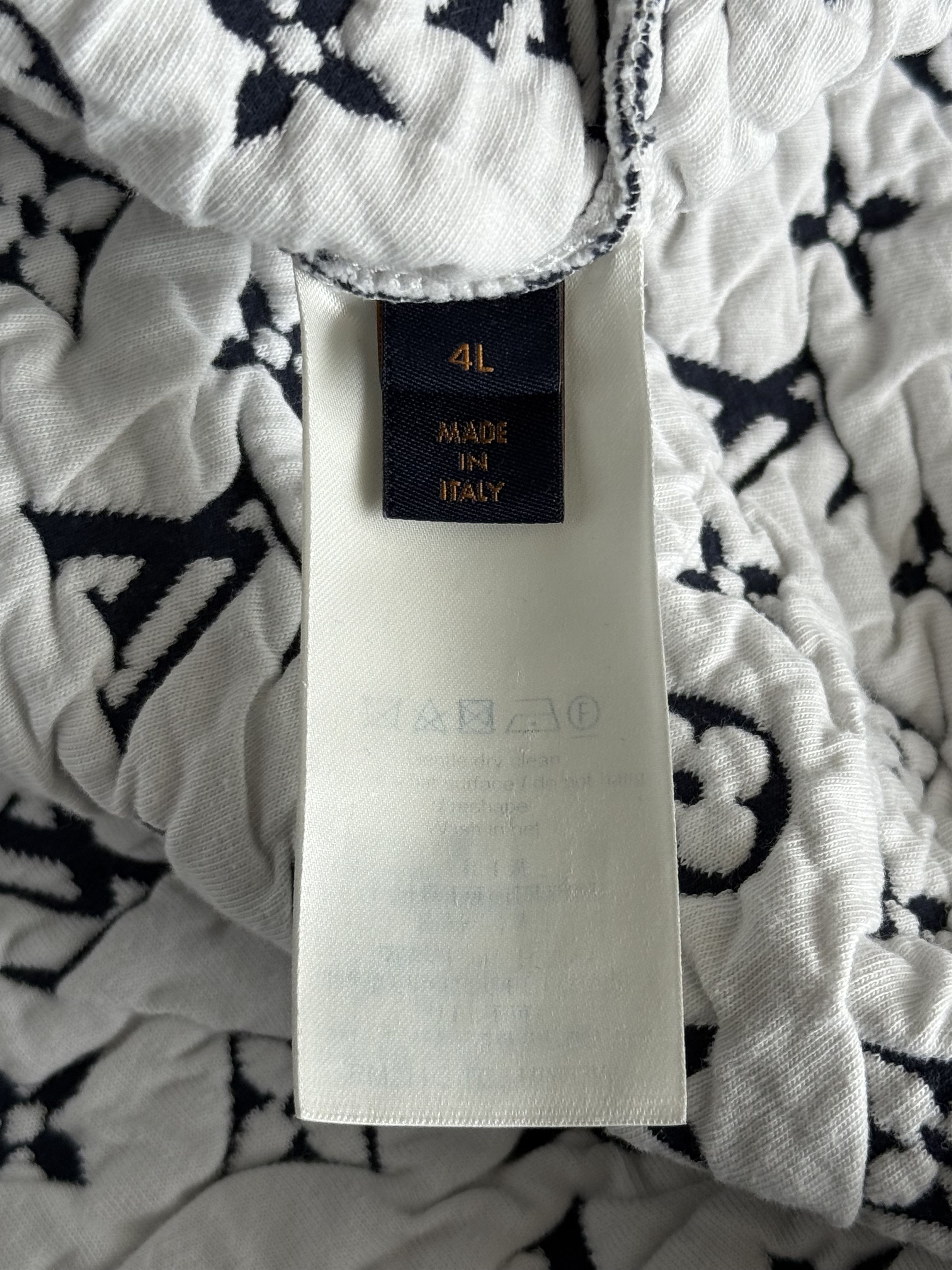 Louis Vuitton Louis Vuitton Navy Monogram Sweater Size US XXL / EU 58 / 5 - 4 Thumbnail