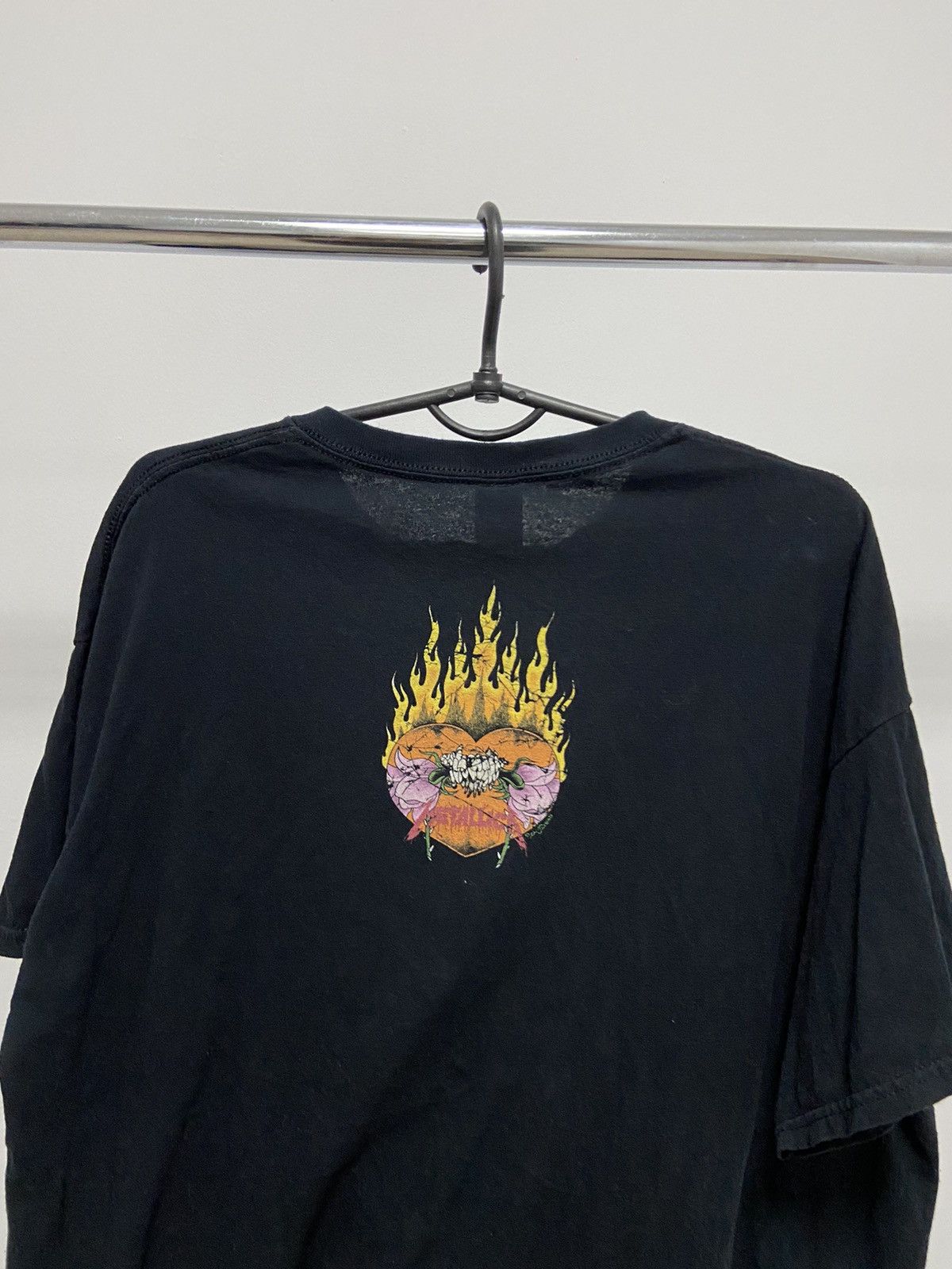 Metallica × Vintage Metallica Pushead Vintage T shirt Big Logo Skull 💀 Size US XL / EU 56 / 4 - 4 Thumbnail
