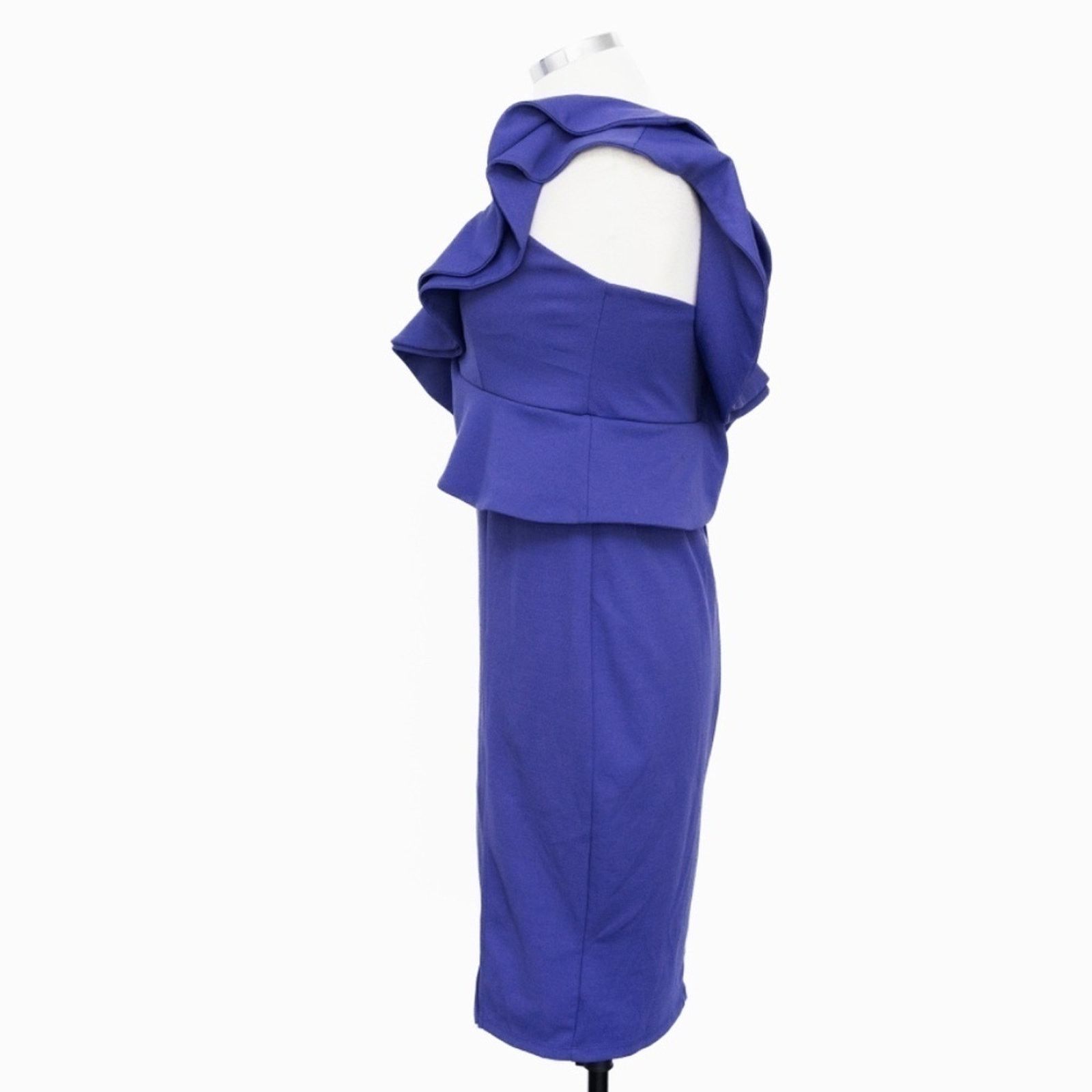 Bebe Bebe. Ruffle Sleeve Midi Dress. Size M / US 6-8 / IT 42-44 - 4 Thumbnail