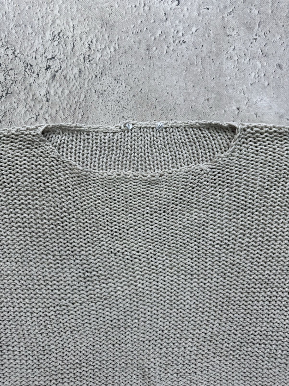 Japanese Brand SALE💣💣 VINTAGE ARCHIVE Y2K JPG STYLE MESH STRIPED SWEATER Size US M / EU 48-50 / 2 - 7 Thumbnail