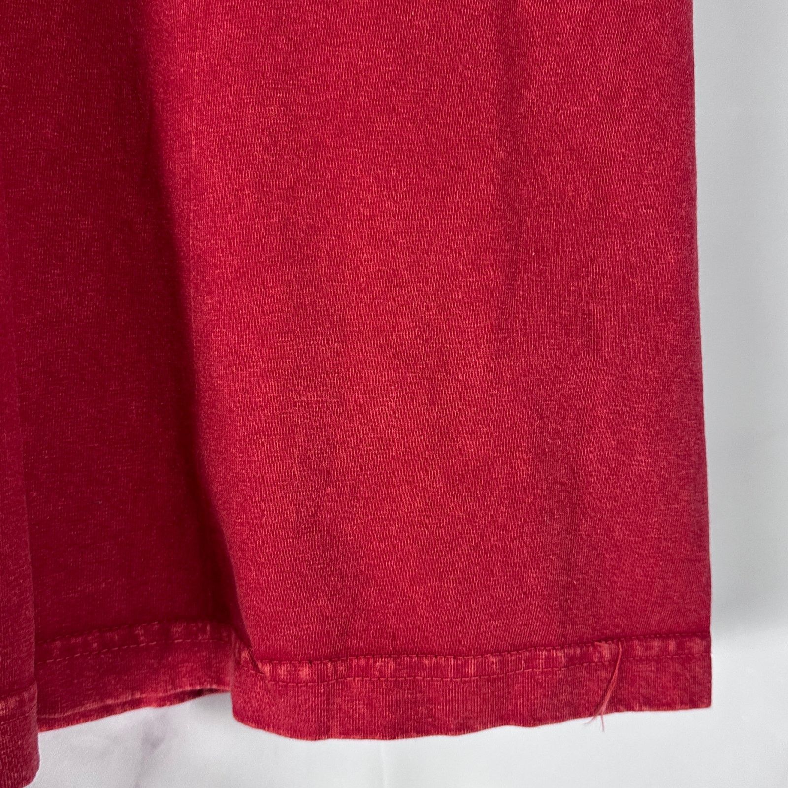 Red Overdyed Tee, Men's (Size S) — image 4 of 6