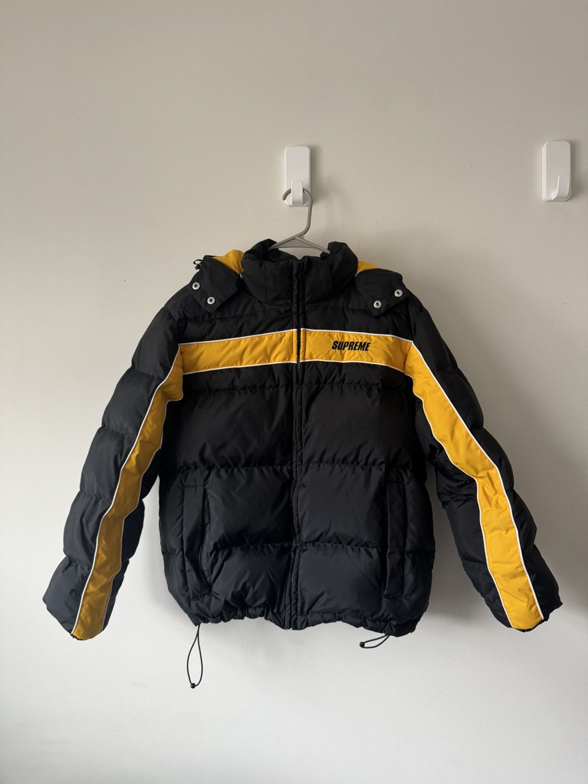 Supreme Stripe Panel Down Jacket FW18