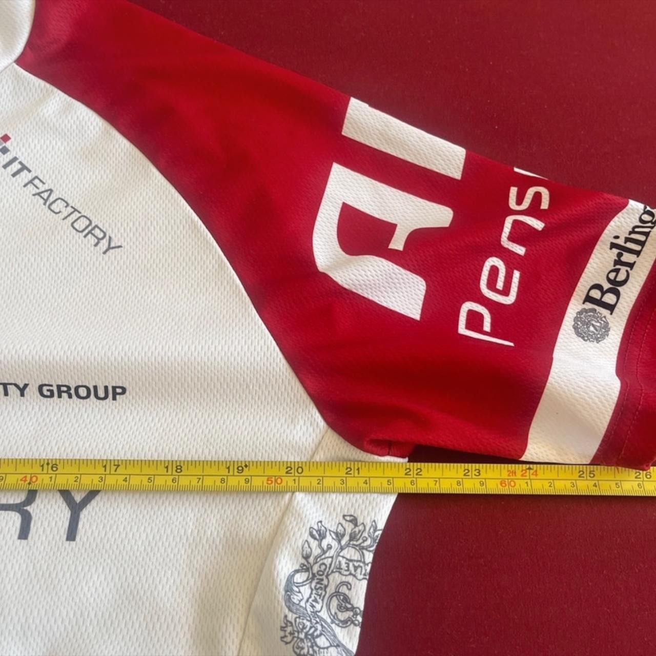 Vintage Nalini Cycling Jersey IT Factory Shirt White Made in Italy Size US XL / EU 56 / 4 - 4 Thumbnail