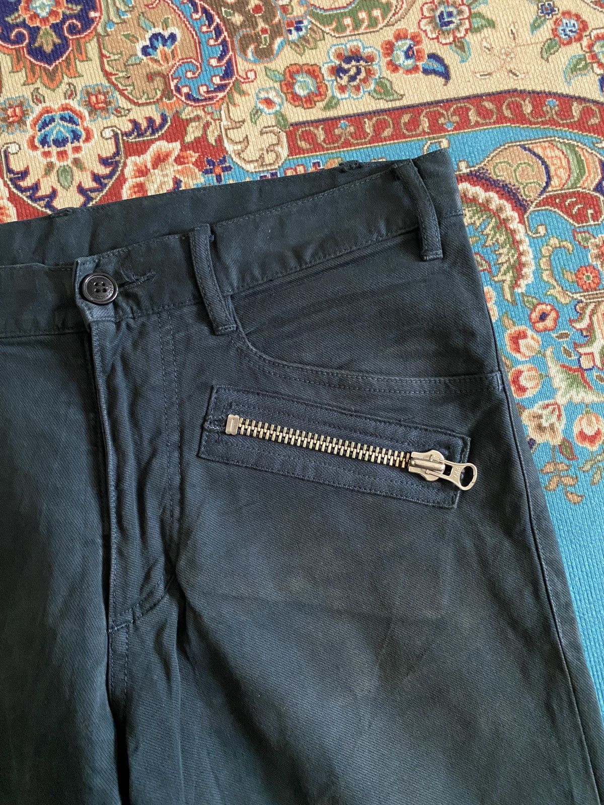 Japanese Brand Japanese Brand 291295 Homme Skinny Pant Size US 31 - 7 Thumbnail