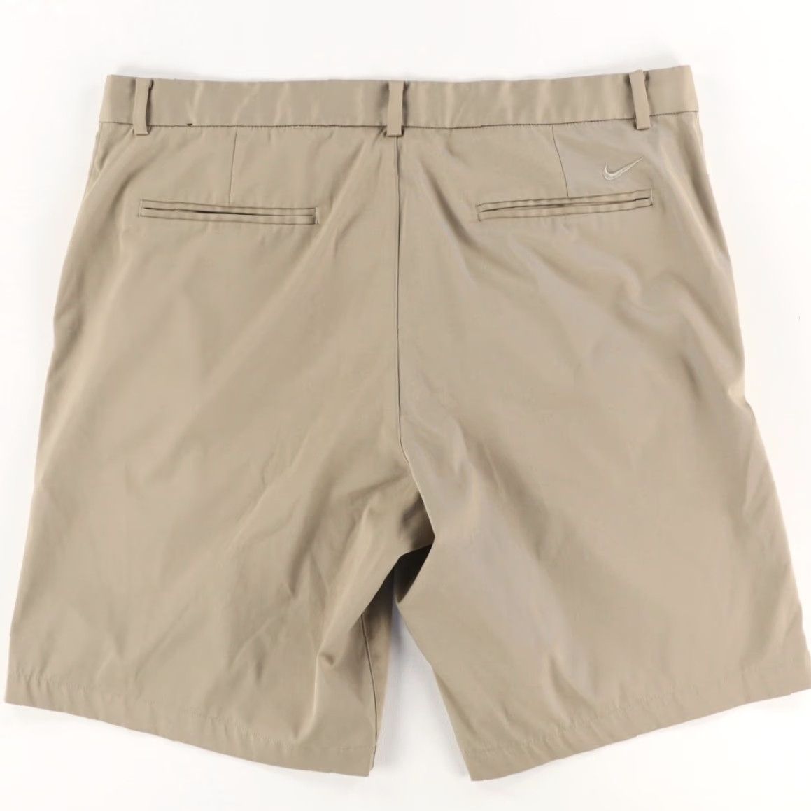 Nike Nike Dri-Fit Khaki Golf Shorts Mens 38 Polyester Microfiber Stretch Regular Slim/Chino Short Size US 38 / EU 54 - 4 Thumbnail