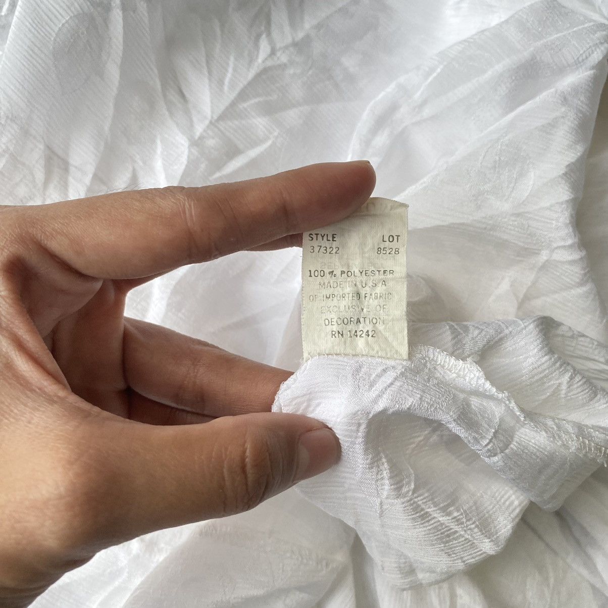 Dior × Vintage Dior Vintage Lace Trimmed White Lingerie Nightgown Dress Size M / US 6-8 / IT 42-44 - 13 Thumbnail