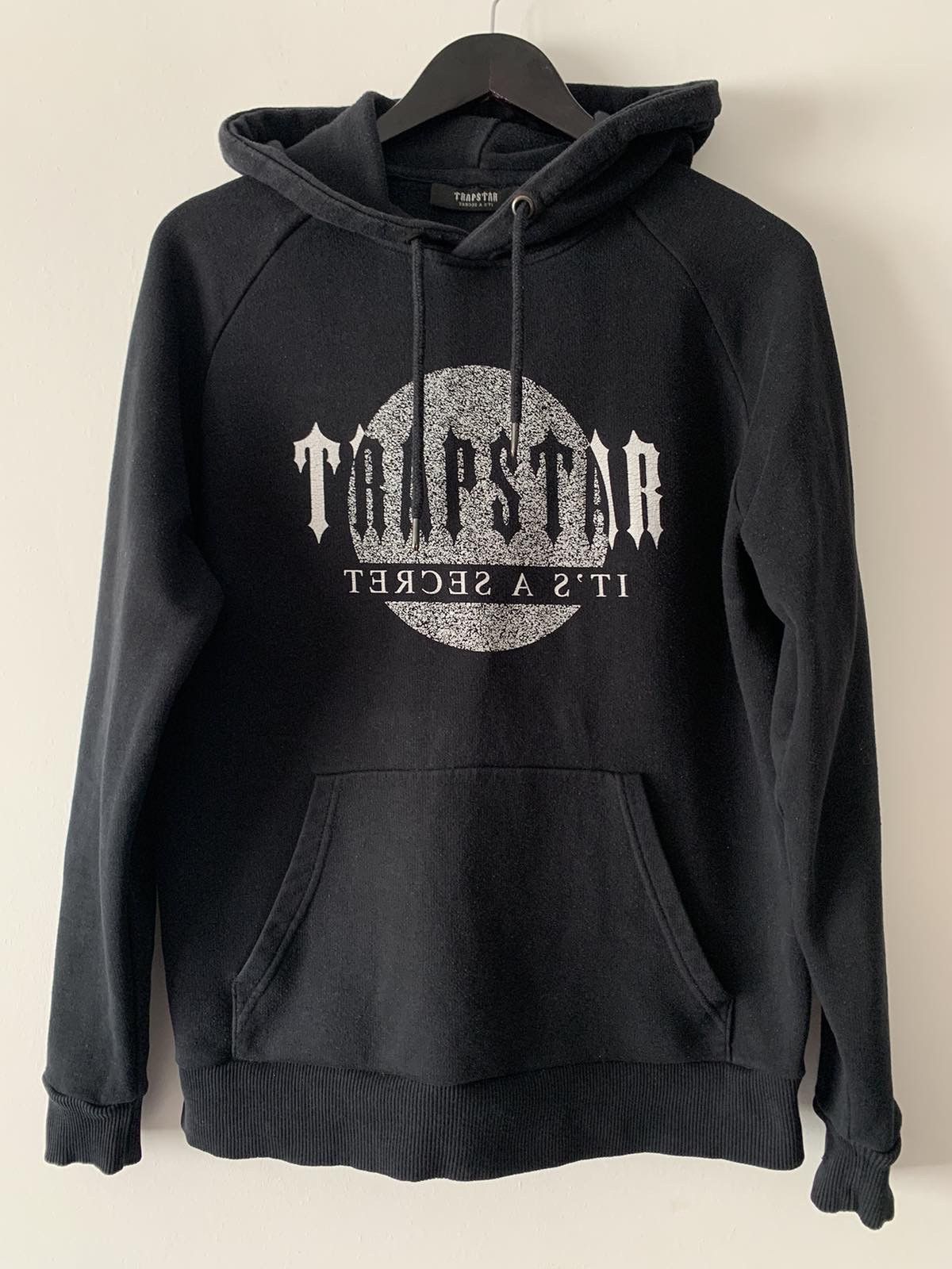 🔥 Trapstar Black Cotton Hoodie
