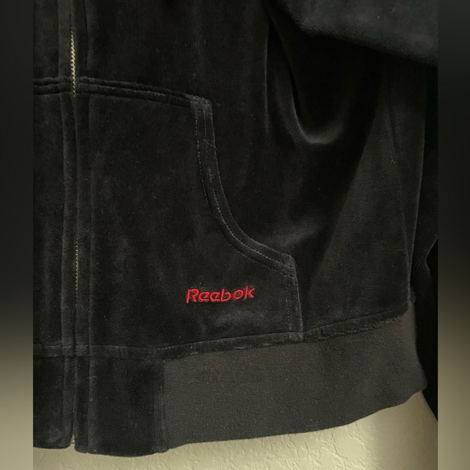 Reebok Reebok Houston Rockets NBA Cropped Red Embroidered HoodieM Size M / US 6-8 / IT 42-44 - 4 Thumbnail