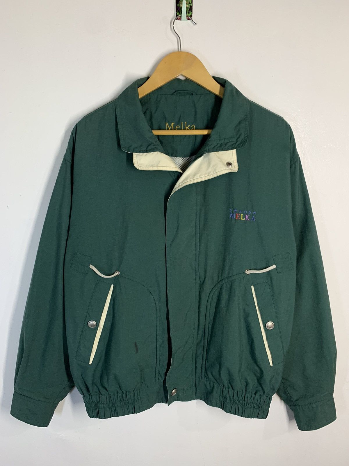 Vintage Vintage Melka Sweden Bomber Jacket Grailed