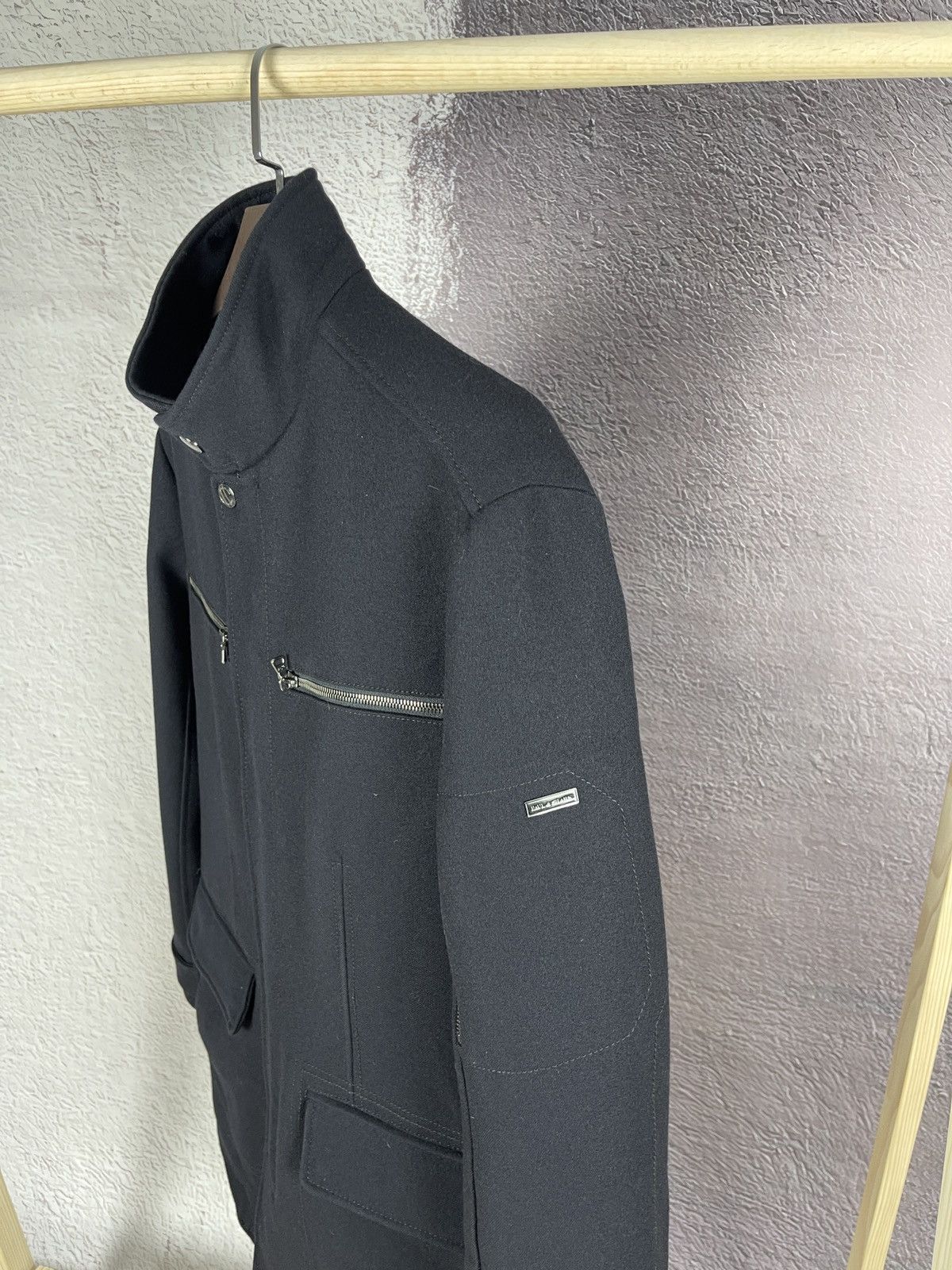Paul & Shark Paul & Shark wool single-breasted coat zipper pockets Size US L / EU 52-54 / 3 - 10 Thumbnail