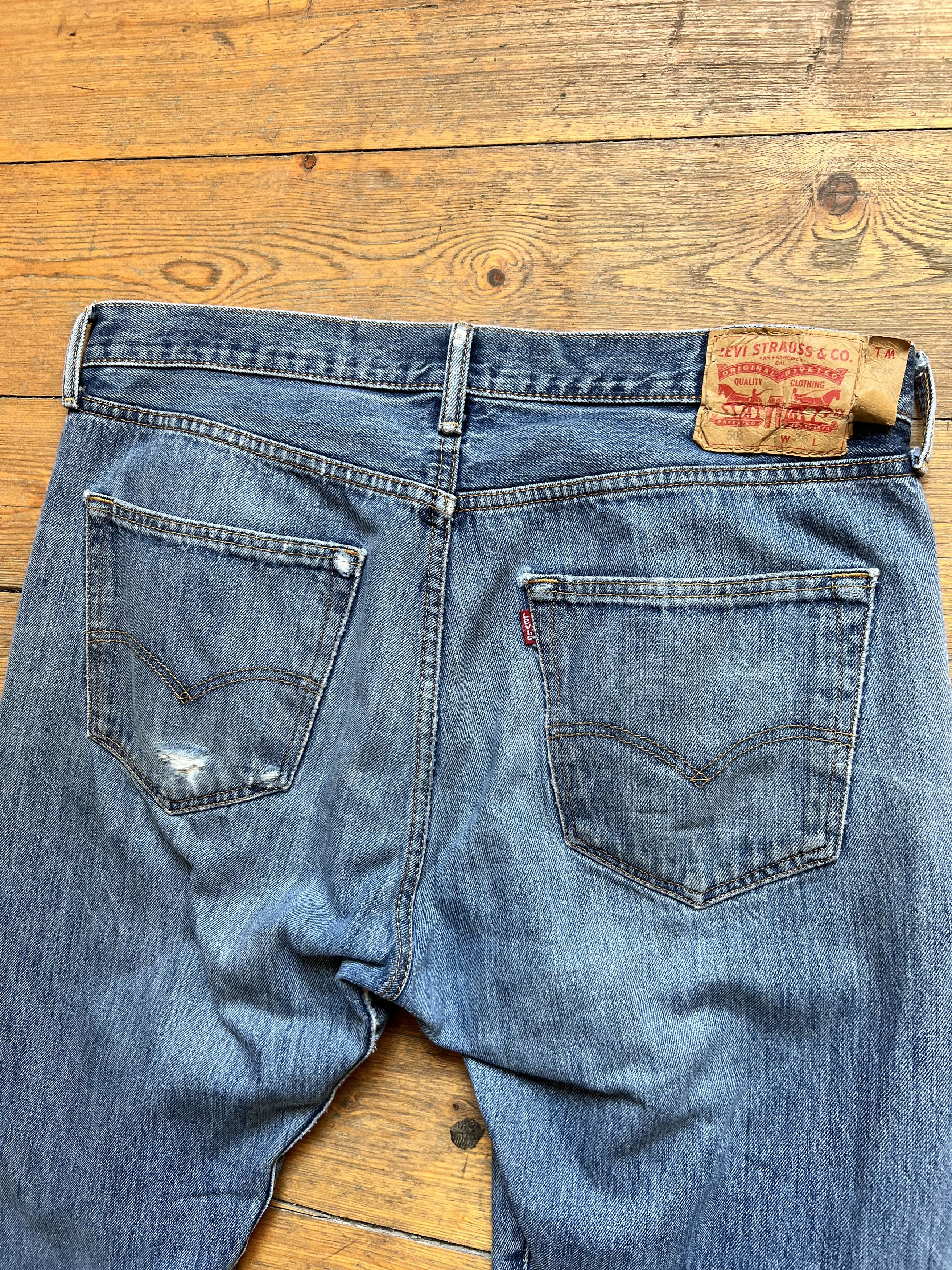 Denime × Levi's Vintage Clothing Levis 501 Denim Jeans Pants Size US 36 / EU 52 - 6 Thumbnail