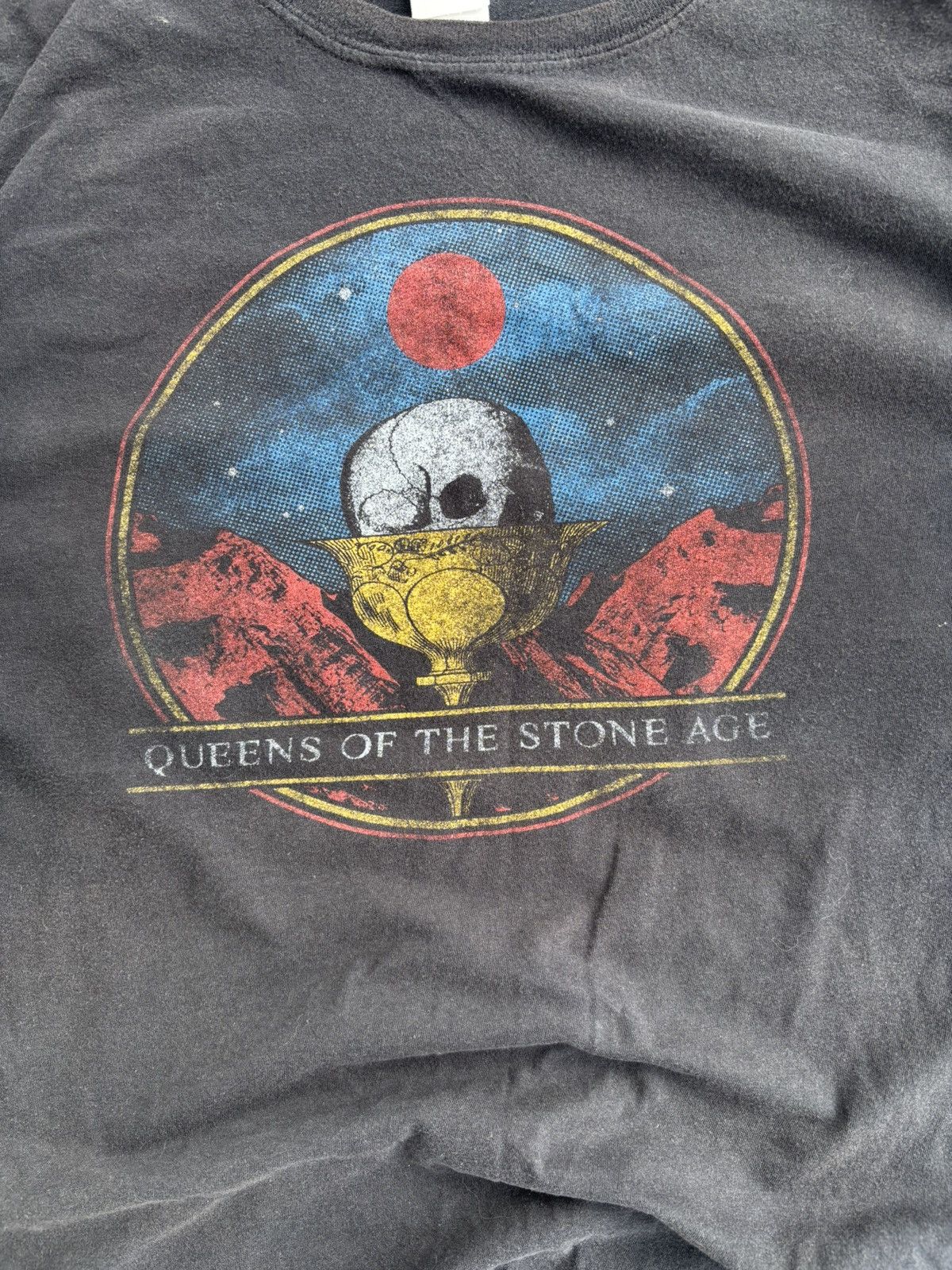 Vintage queens of the stone age like clockwork t shirt merch Size US L / EU 52-54 / 3 - 2 Thumbnail