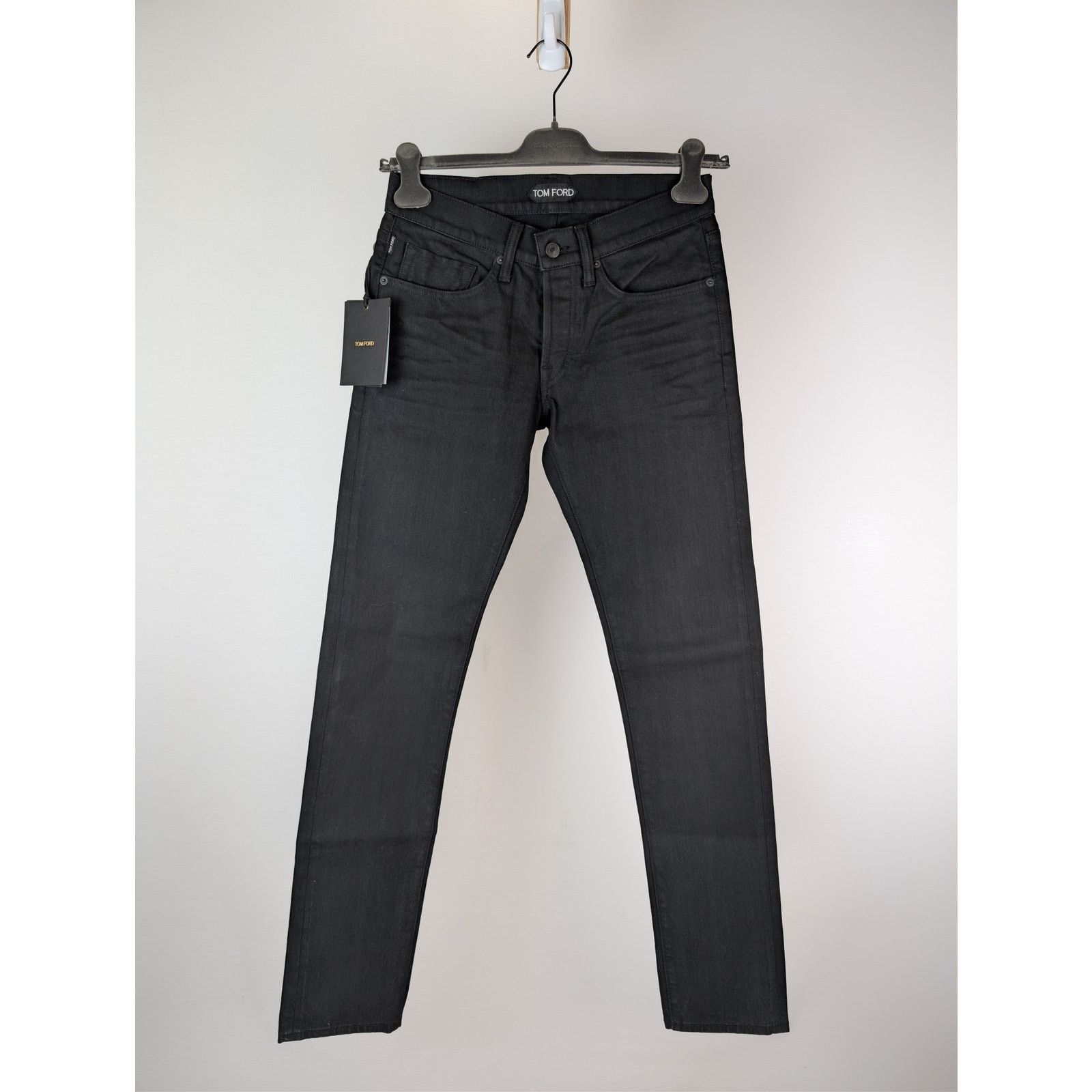 Tom Ford o1rshd1 Slim Denim Jeans in Black Size US 28 / EU 44 - 1 Thumbnail