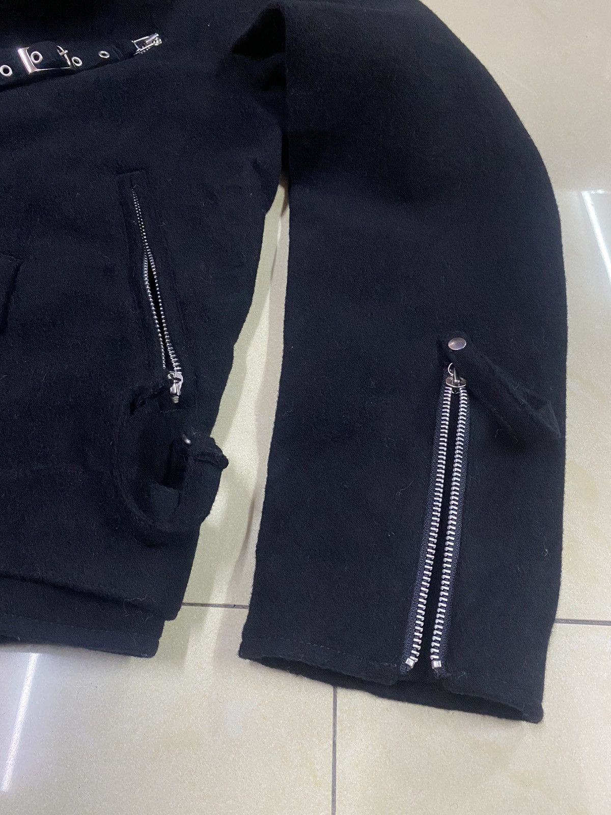 Beauty Beast Japanese Brand Hiromichi Nakano Wool Bondage Jacket Size US M / EU 48-50 / 2 - 5 Thumbnail
