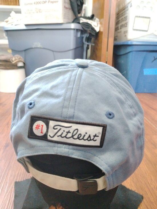 Titleist Titleist FJ Golf Strap Back Hat Cap Athleisure Size ONE SIZE - 4 Thumbnail