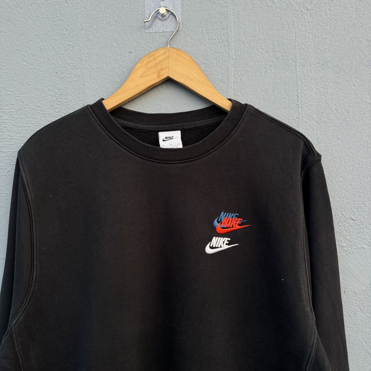 Nike Nike Multi Swoosh Crewneck Sweatshirt Size US S / EU 44-46 / 1 - 2 Thumbnail