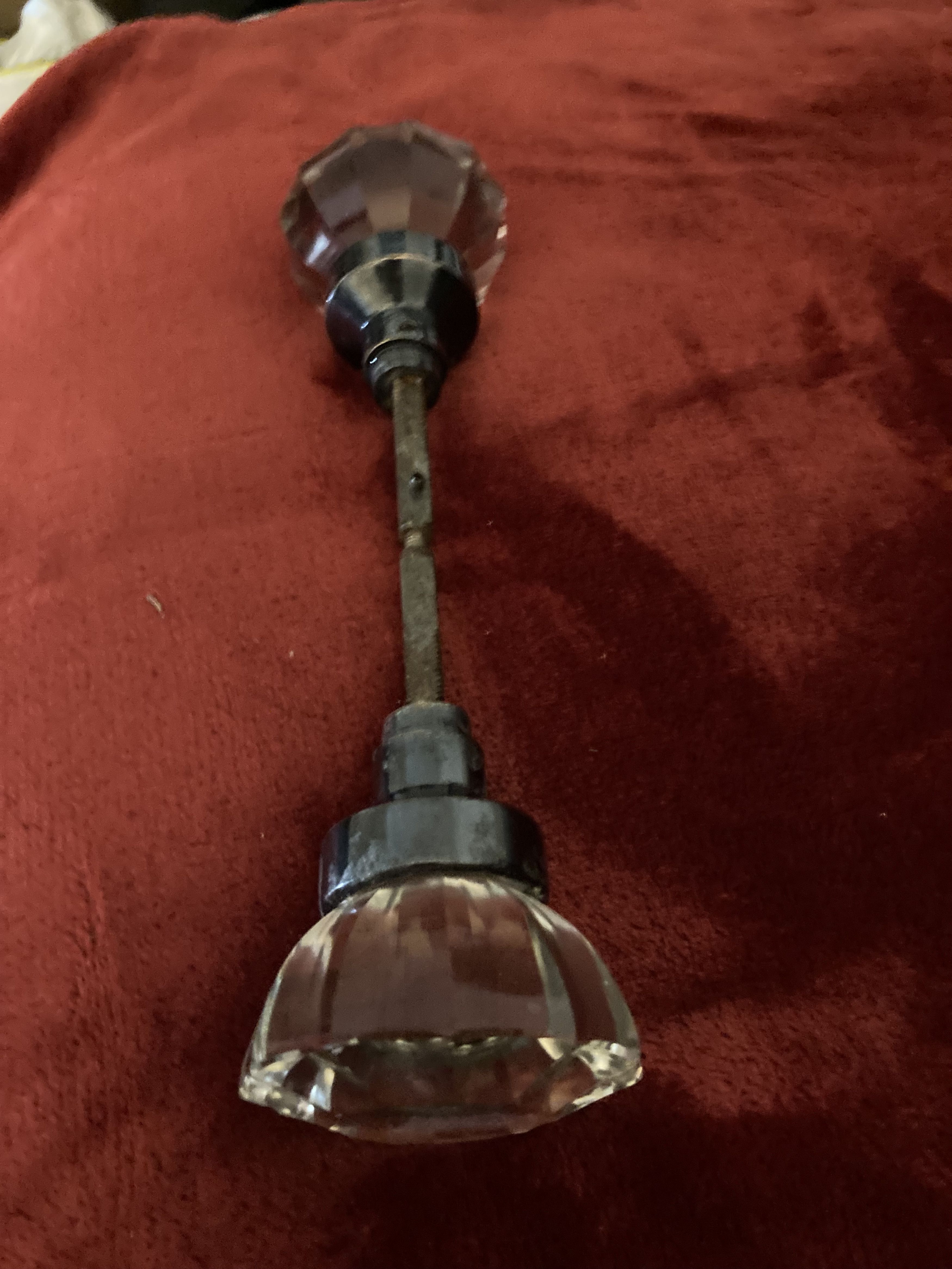 Other Antique vintage glass door knob Size ONE SIZE - 4 Thumbnail