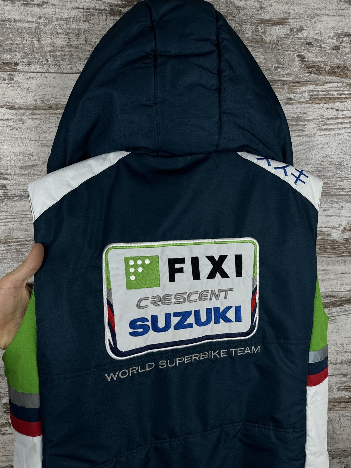 Vintage Mens Vintage Suzuki racing vest firelli formula 1 rare Size US XL / EU 56 / 4 - 14 Thumbnail