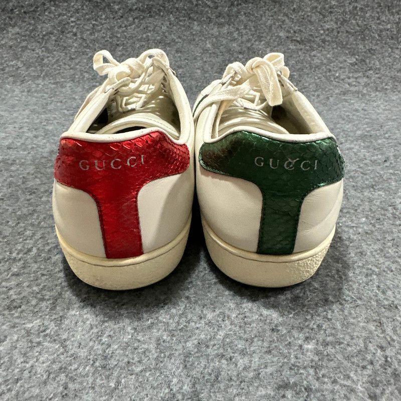 Gucci Gucci Ace Tiger Embroidery Low-Top Sneakers Size US 9.5 / EU 42-43 - 1 Thumbnail