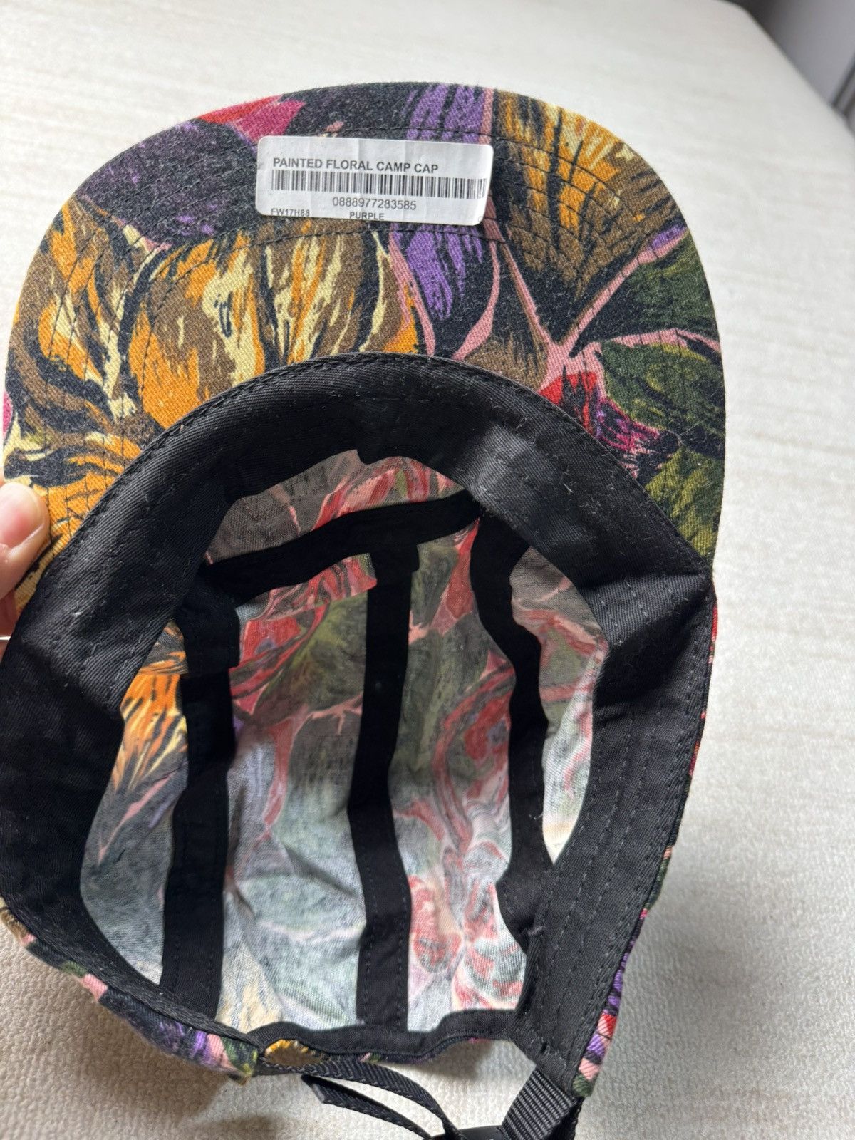 Supreme Painted floral camp cap Size ONE SIZE - 3 Thumbnail