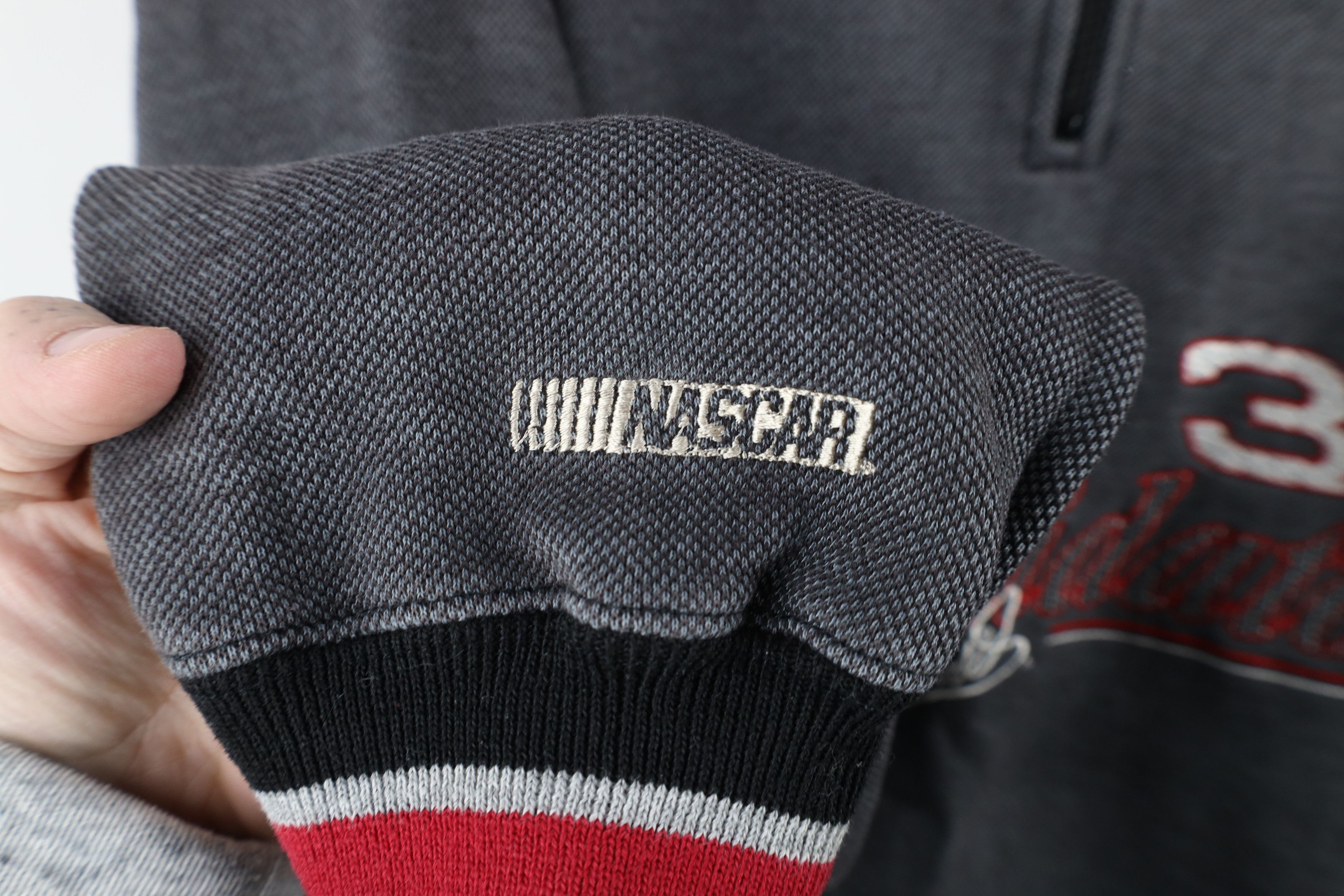 Vintage Vintage 90s NASCAR Earnhardt Half Zip Pullover Sweatshirt Size US L / EU 52-54 / 3 - 4 Thumbnail