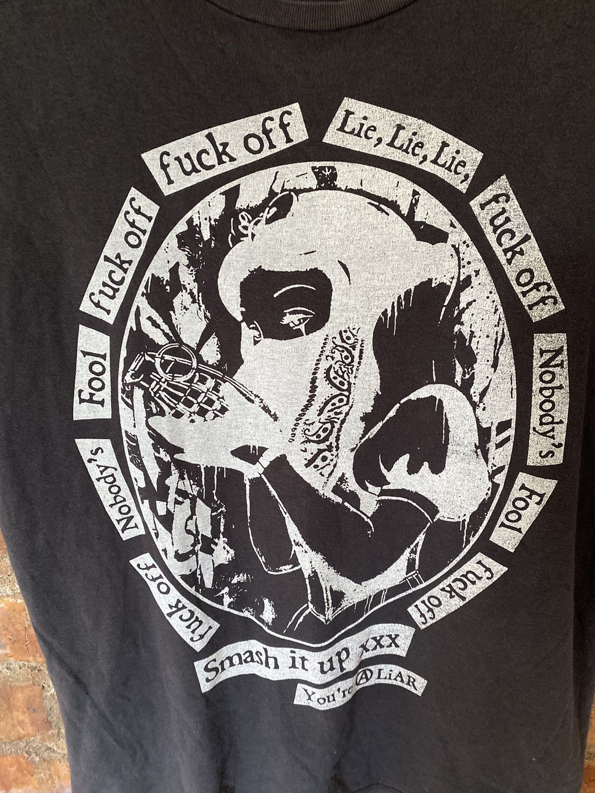 Hysteric Glamour 2000s Electrical Brigade Sex Punk Riot Pinup bom tee Size US M / EU 48-50 / 2 - 4 Thumbnail