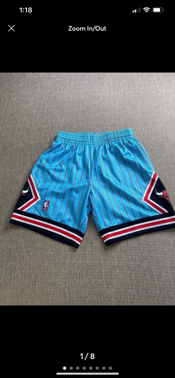 Mitchell & Ness Chicago Bulls Hardwood Classic Reload Swingman Shorts Size US 36 / EU 52 - 1 Thumbnail