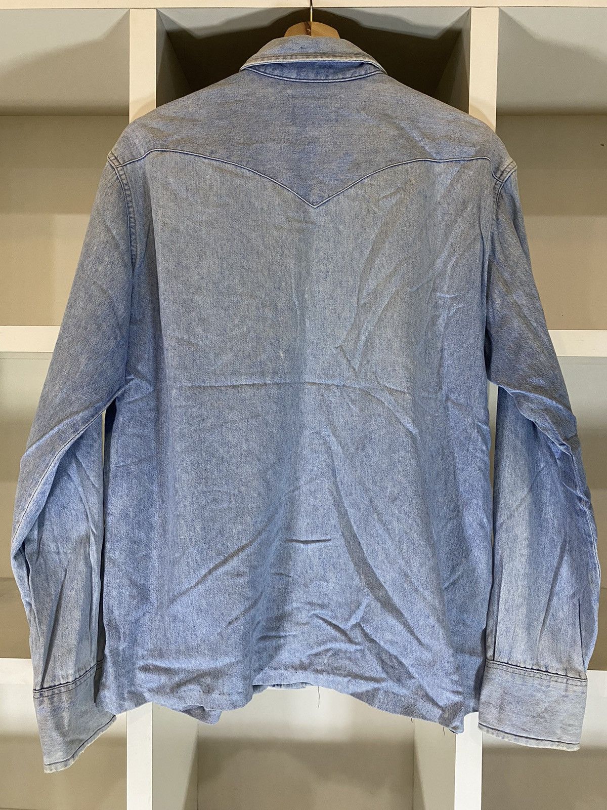 Vintage × Wrangler Vintage Wrangler Wrangler Denim Jacket Size US XL / EU 56 / 4 - 10 Thumbnail