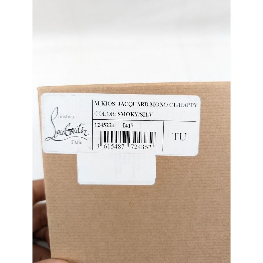 Christian Louboutin o1rshd1 Size: OS / Jacquard Mono Cl/Happy Card Holder Size ONE SIZE - 12 Thumbnail