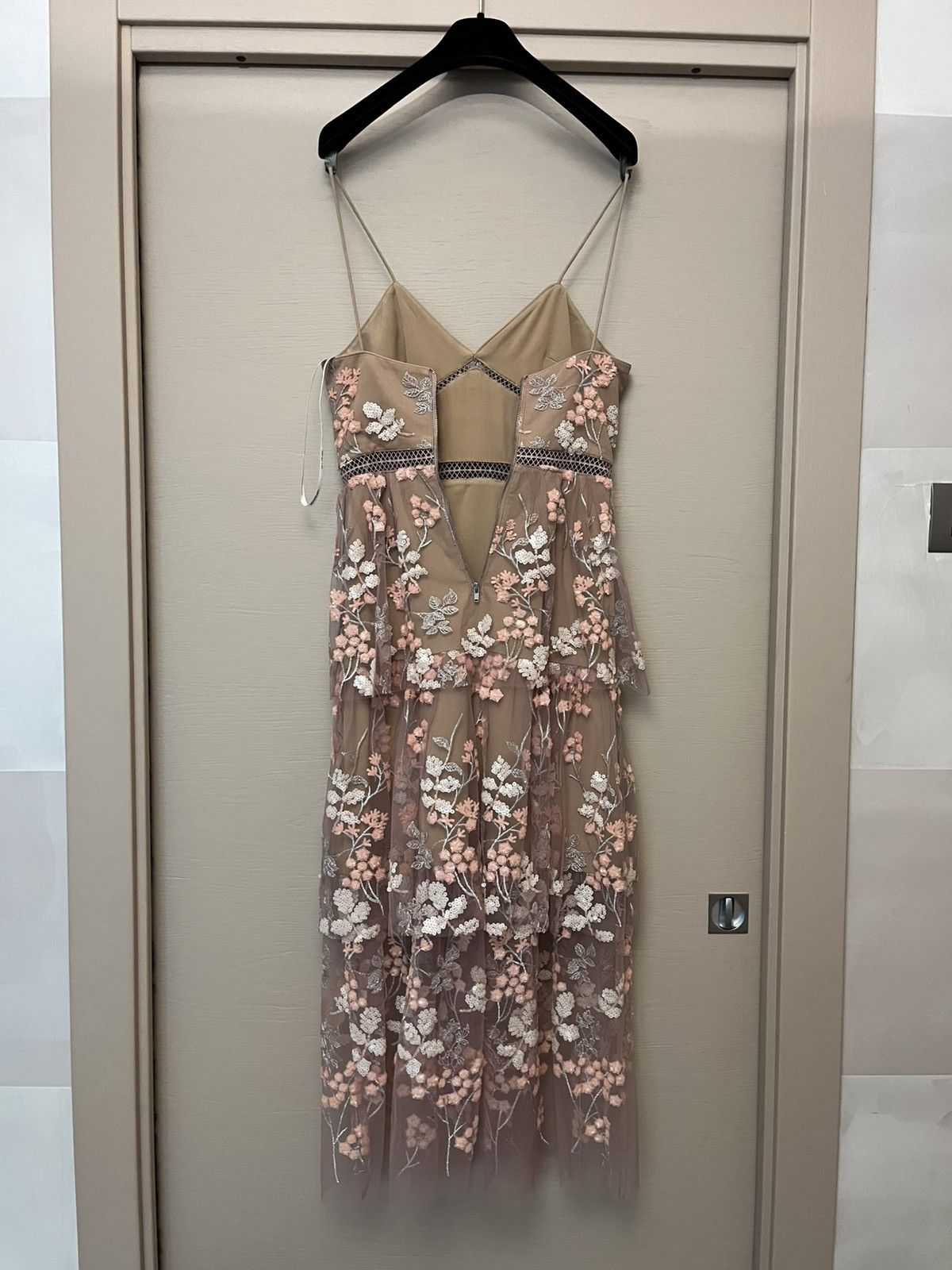 Self-Portrait Self-Portrait pink paillettes gala dress - UK 6 Size XS / US 0-2 / IT 36-38 - 2 Thumbnail