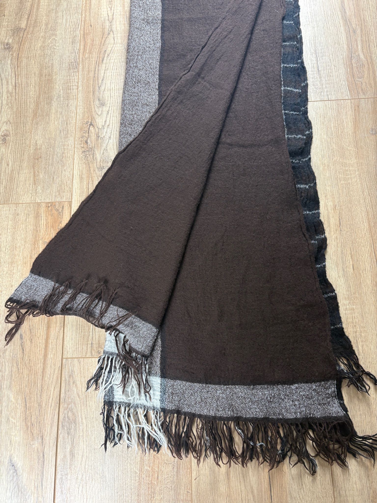 Yohji Yamamoto AW10 Yohji Yamamoto Y's Oversized Scarf Size ONE SIZE - 4 Thumbnail