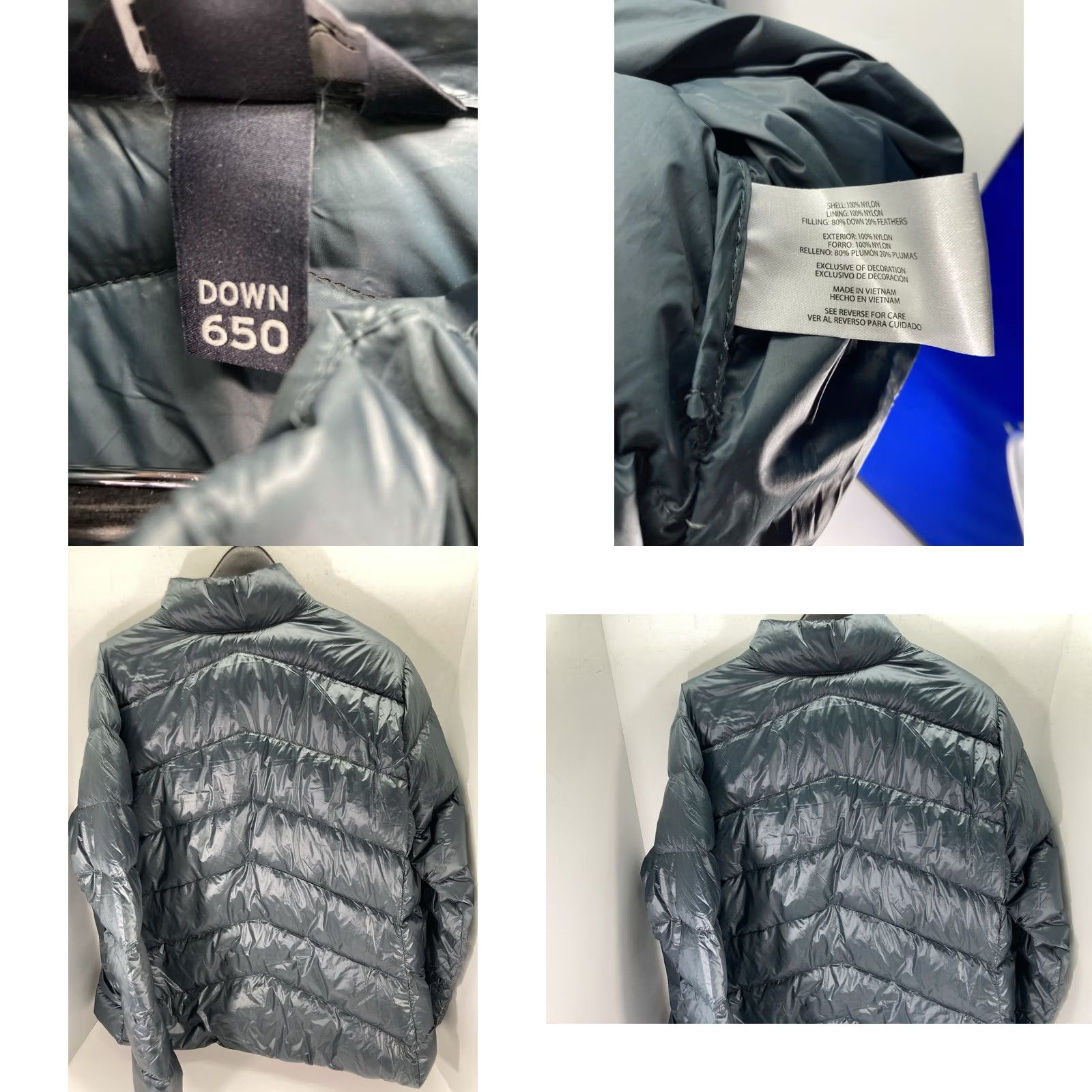 Eddie Bauer Eddie Bauer Down Puffer Jacket Coat Women 2XL Blue Packable Full Zip NWT Size XXL / US 16-18 / IT 52-54 - 8 Thumbnail