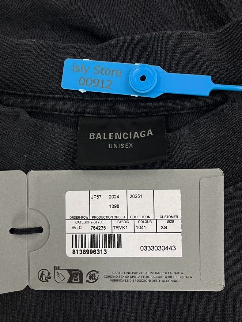Balenciaga Balenciaga Adhesive tape short sleeve Size US XS / EU 42 / 0 - 4 Thumbnail