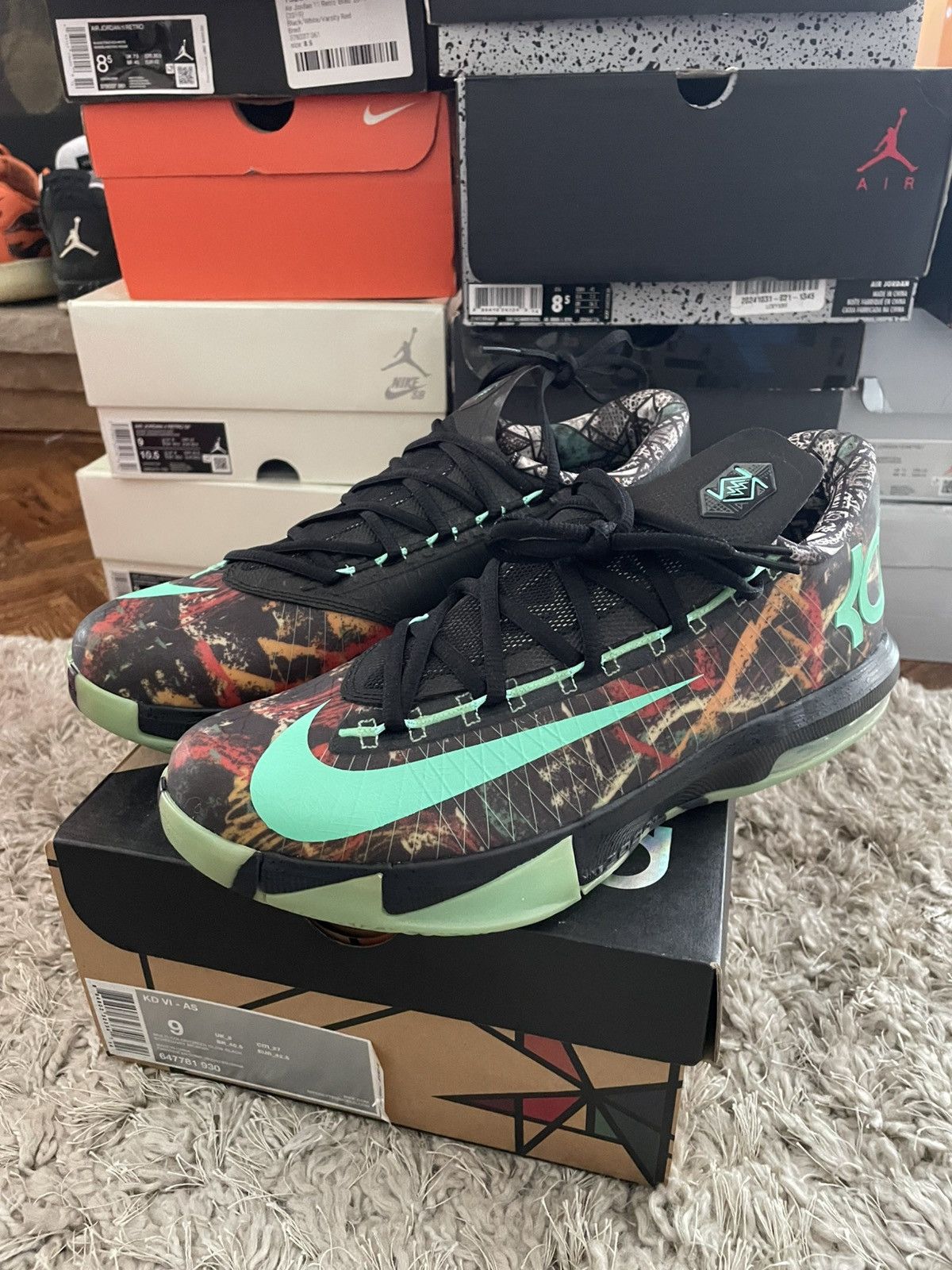 Jordan Brand Nike Kd 6 All Star Illusions 2014 Size US 9 / EU 42 - 1 Thumbnail