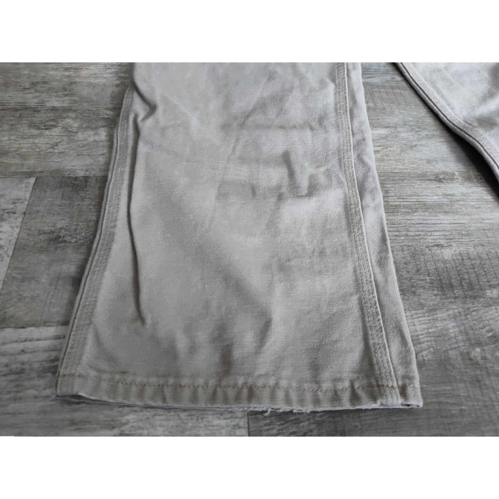 Carhartt VINTAGE Carhartt Work Pants Mens 36x30 Brown Dungaree Fit Cotton Canvas 90s Grunge Size US 36 / EU 52 - 2 Thumbnail