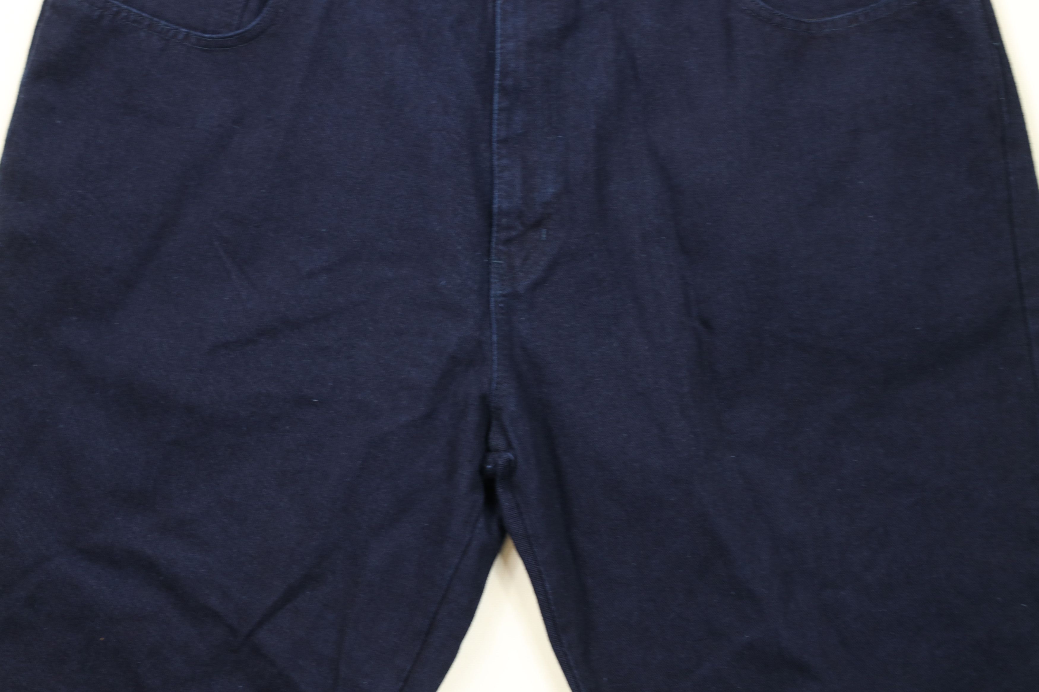Vintage Deadstock Vintage 90s Streetwear Fit Denim Jean Shorts Jorts Size US 42 / EU 58 - 3 Thumbnail