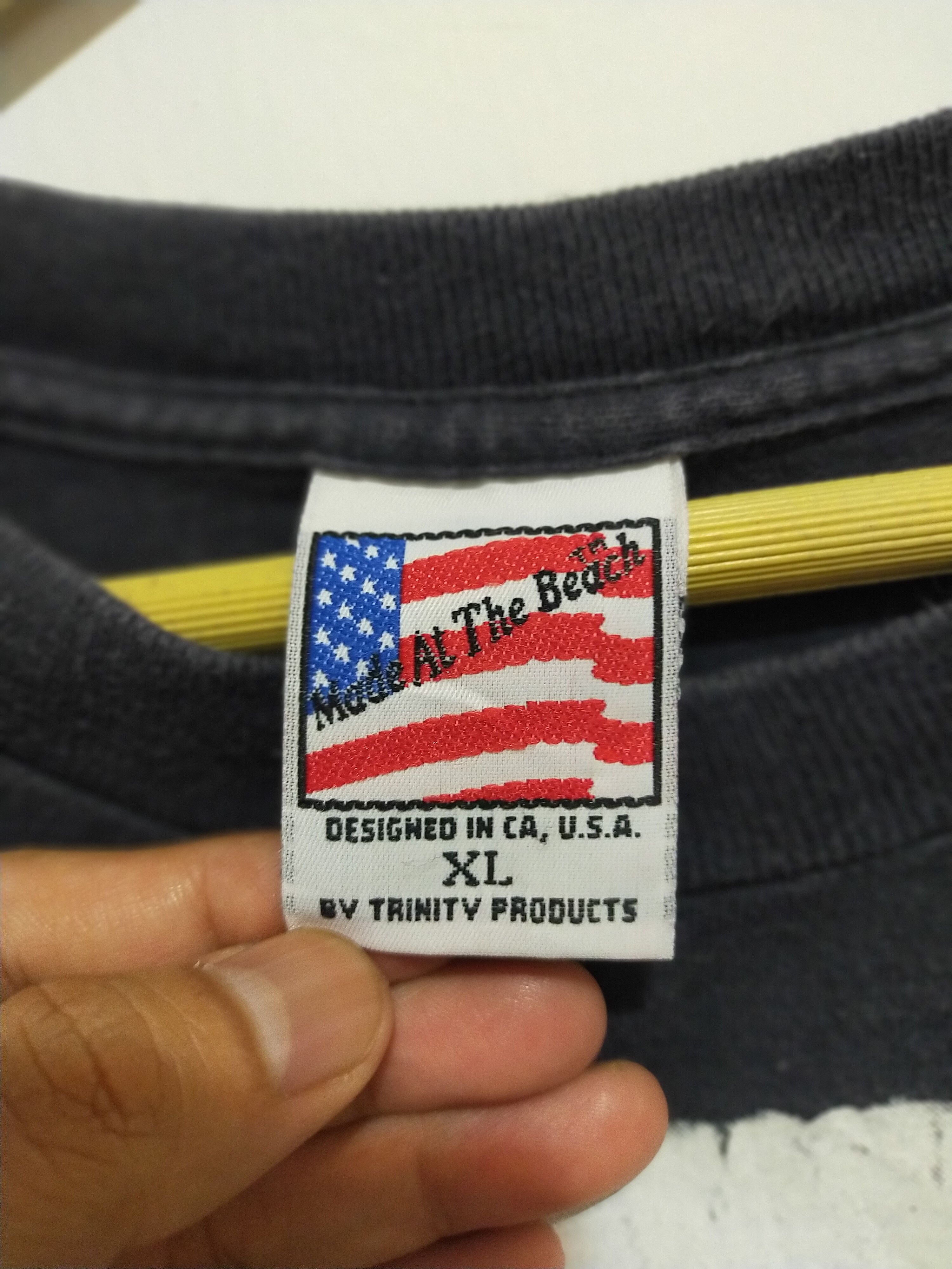 Vintage VINTAGE 90'S SINGLE STITCH OVERPRINT AMERICAN BALD EAGLES Size US XL / EU 56 / 4 - 3 Thumbnail